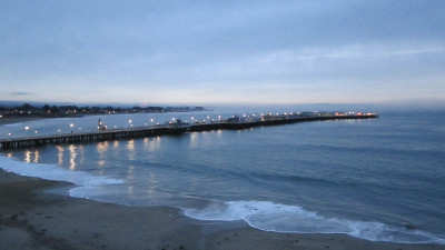 Santa Cruz at dawn