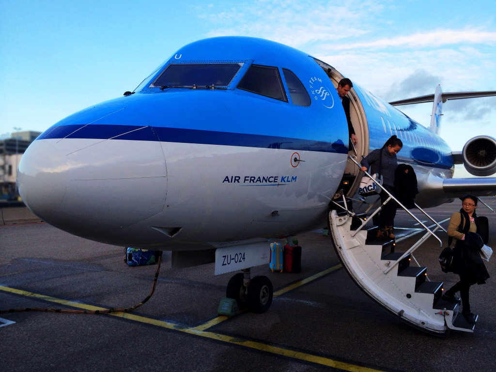 city hopper, Schiphol airport